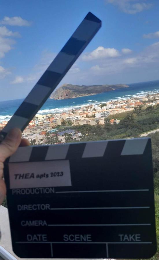 Thea Apartment Agia Marina Buitenkant foto