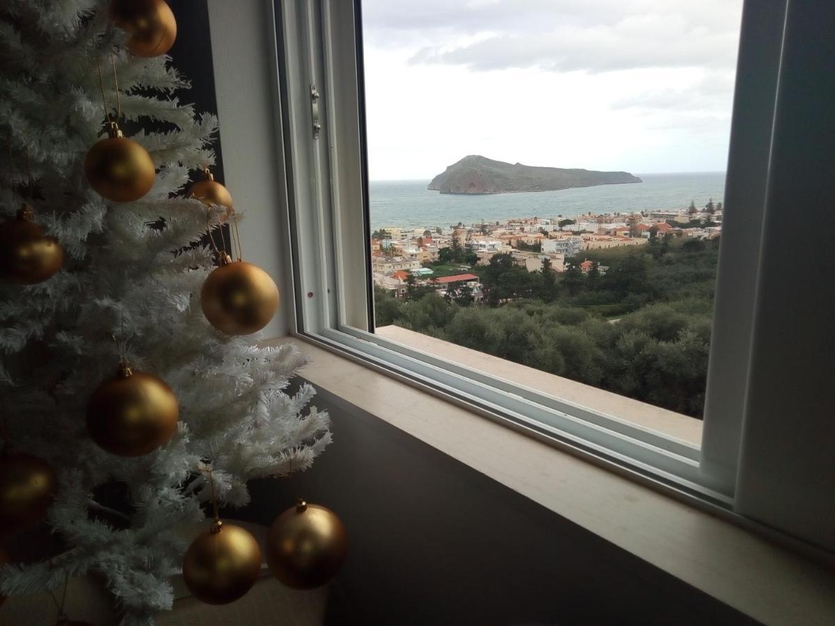 Thea Apartment Agia Marina Buitenkant foto